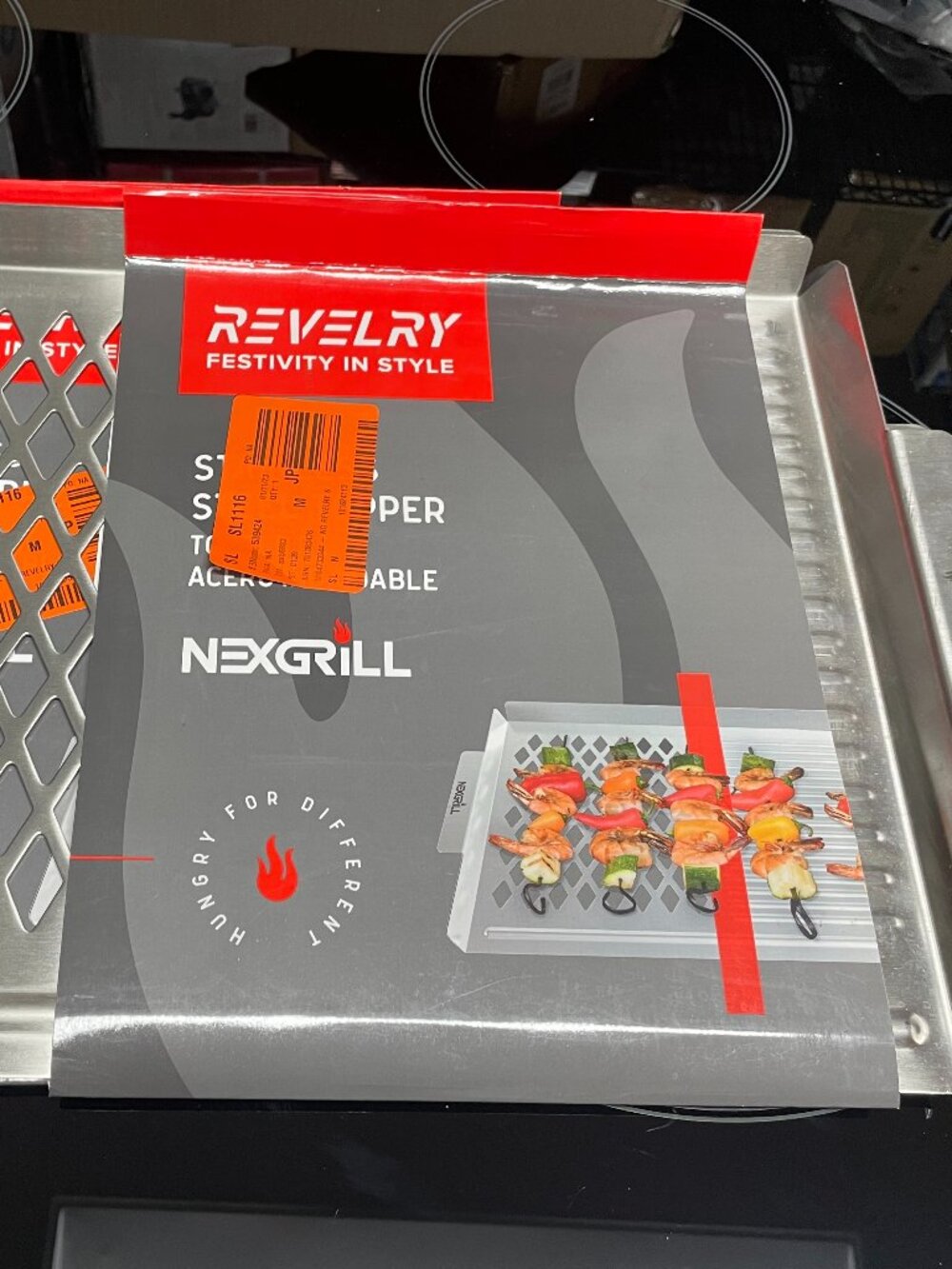 NexGrill Revelry Stainless Steel Grill topper